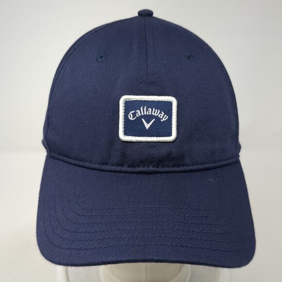 Callaway Est. 1982 Fitted Baseball Cap Blue XL Embroidered Vented Holes 6 Panel - Picture 2 of 10